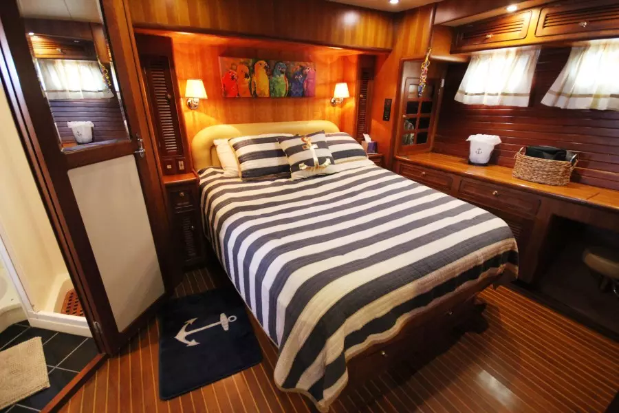 2003 Selene 53 Ocean Trawler - Master Stateroom