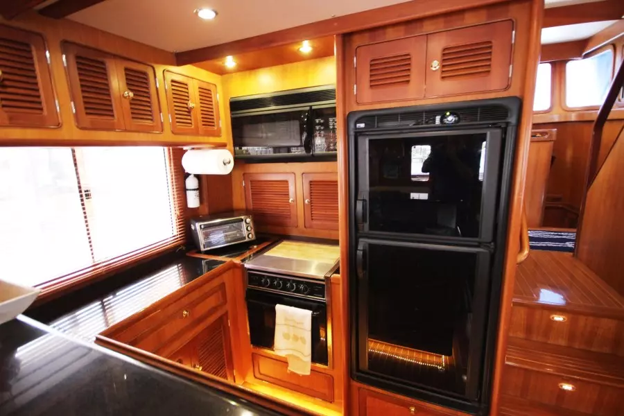 2003 Selene 53 Ocean Trawler - Galley