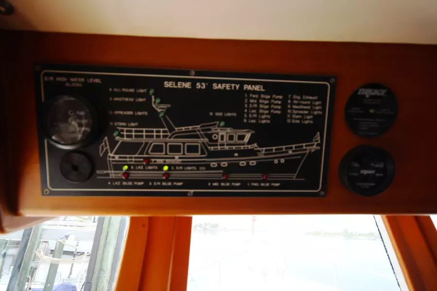 2003 Selene 53 Ocean Trawler - Pilothouse