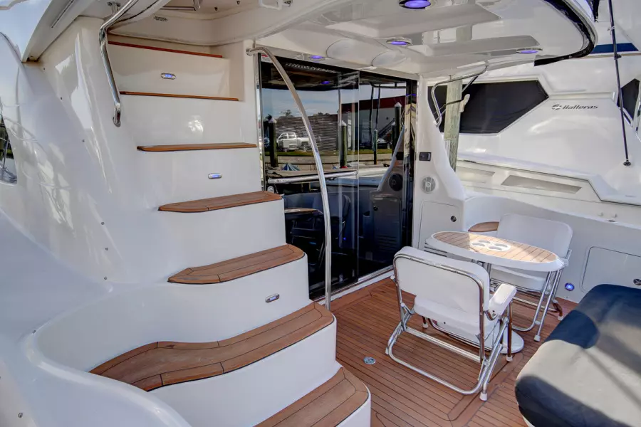 New Teak Cockpit