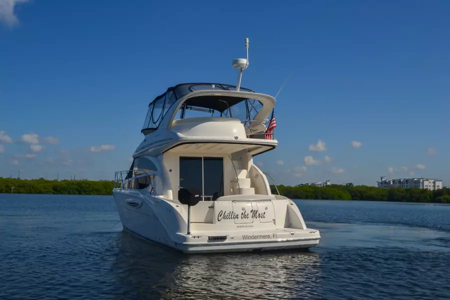 2008 Meridian 391 Sedan Bridge