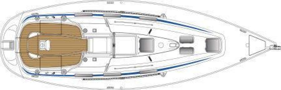 2004 Bavaria 36-3 Cabin