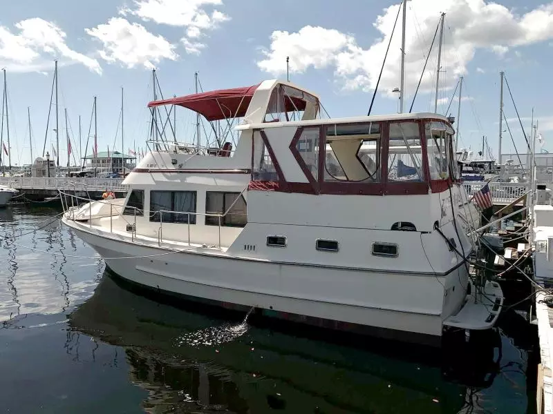Three Dog Night 38ft Marine Trader Yacht For Sale