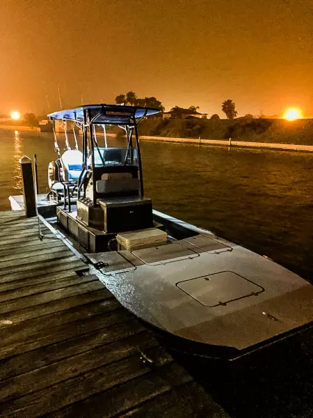 Night Image From Bow