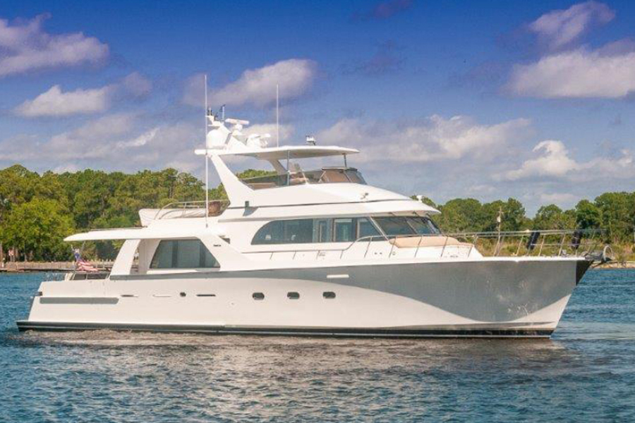2002 Cheoy Lee 72 Raised Pilot House