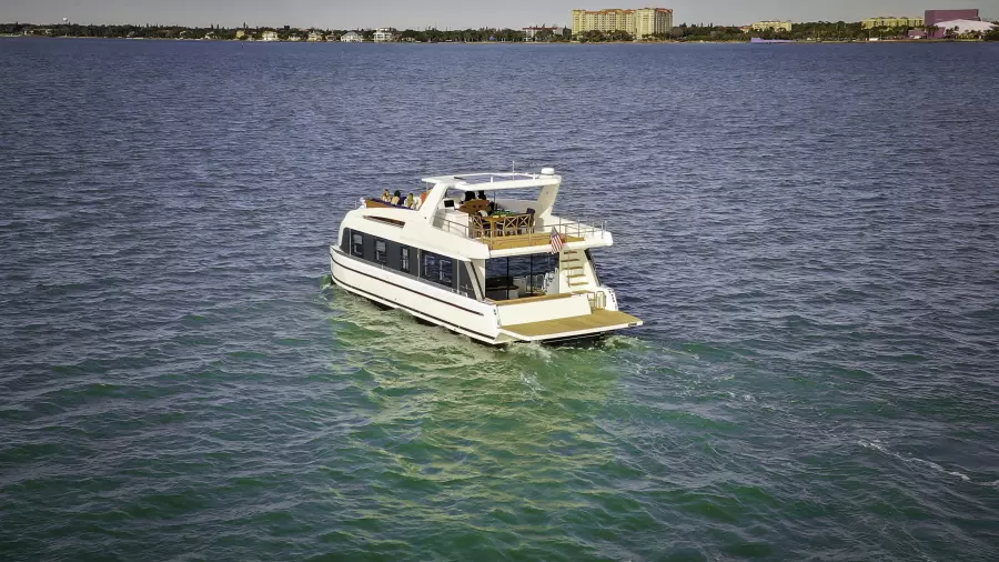 54 Overblue Power Catamaran