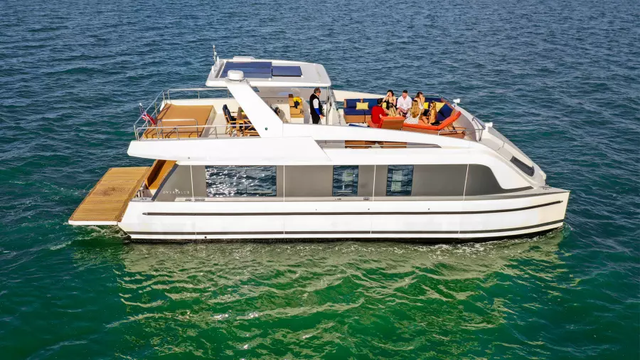 54 Overblue Power Catamaran Houseboat