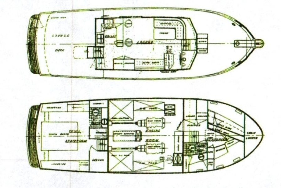 1983 DeFever Offshore Cruiser