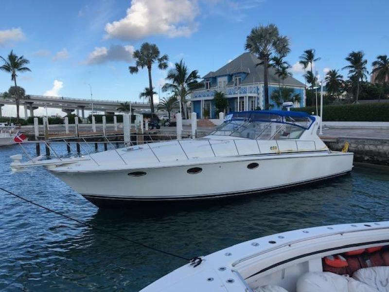 43' 1988 Bertram Trojan 13M Express