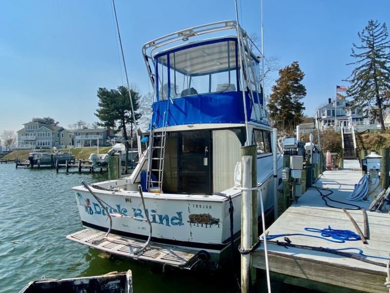 1978 Trojan F-36 Sportfisherman