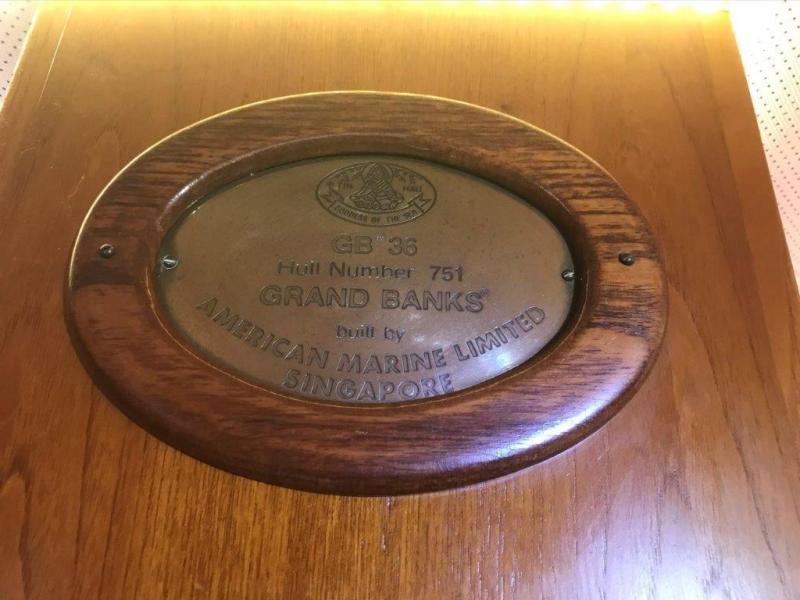1986 Grand Banks 36 classic