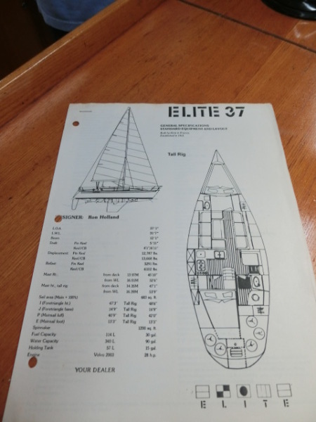 1985 Elite Yachts Elite