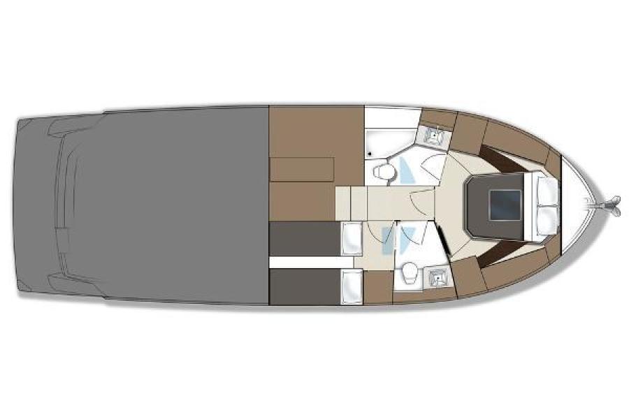 2014 Carver C40 Sedan Bridge