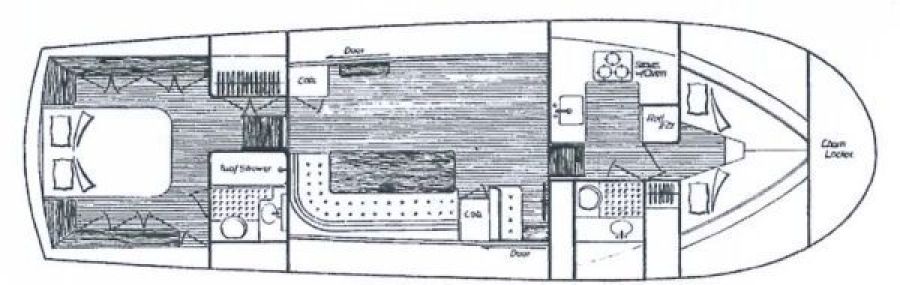 1981 Albin 43 Trawler