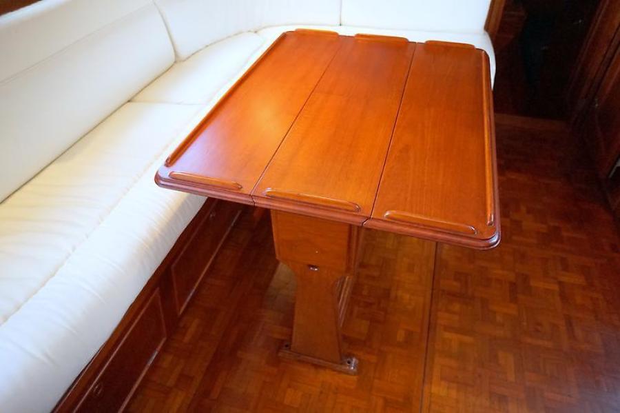 42' Grand Banks salon table