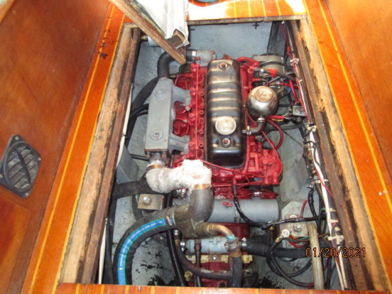 38' Hinckley auxiliary