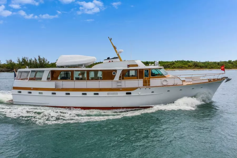 DOVETAIL 72ft Trumpy Yacht For Sale