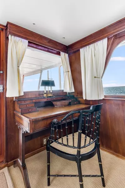 Desk in Main Saloon