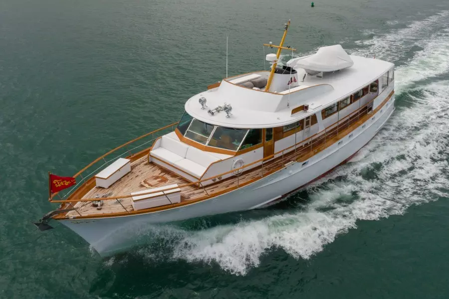 DOVETAIL 72ft Trumpy Yacht For Sale