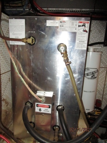 49' DeFever water heater