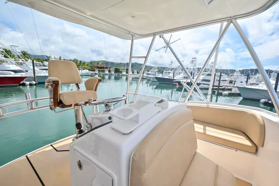 2017 Viking 37 Billfish - Galati Yacht Sales Trade - Flybridge