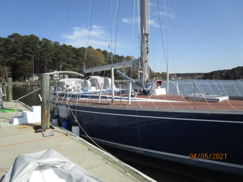 47' Swan starboard forward profile4