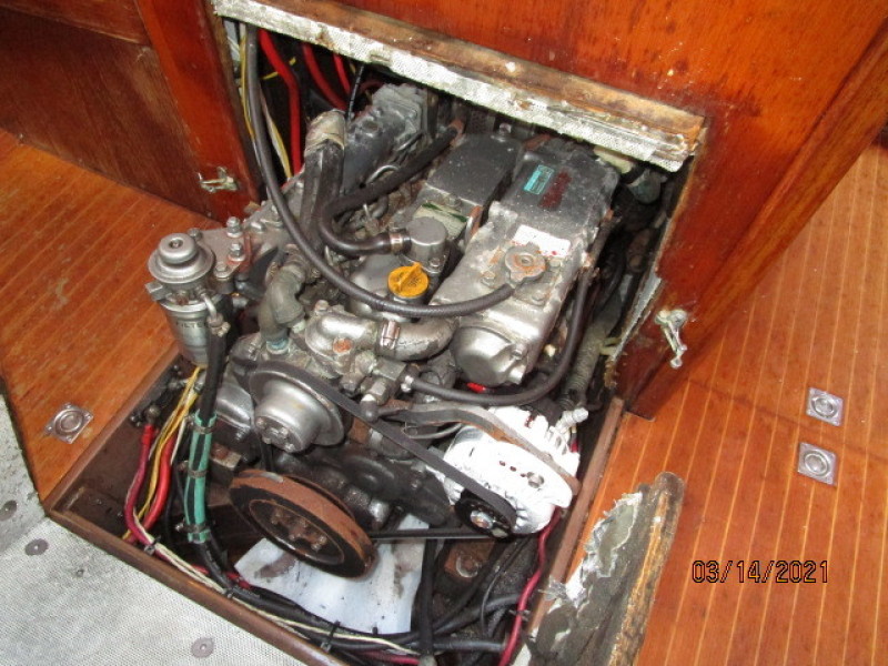 47' Swan auxiliary