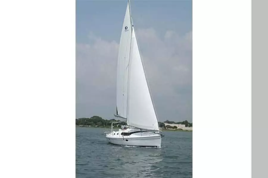 2008 Hunter 45 Deck Salon