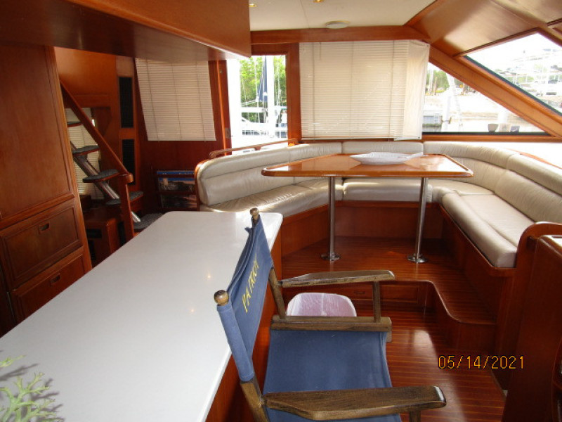 55' Ocean Alexander pilothouse port