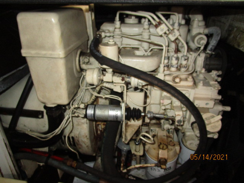 55' Ocean Alexander starboard generator