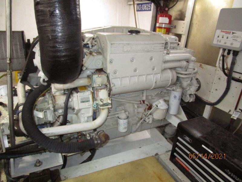 55' Ocean Alexander port main engine