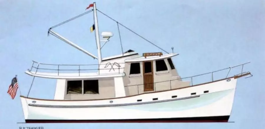 1982 Kadey-Krogen Cruiser