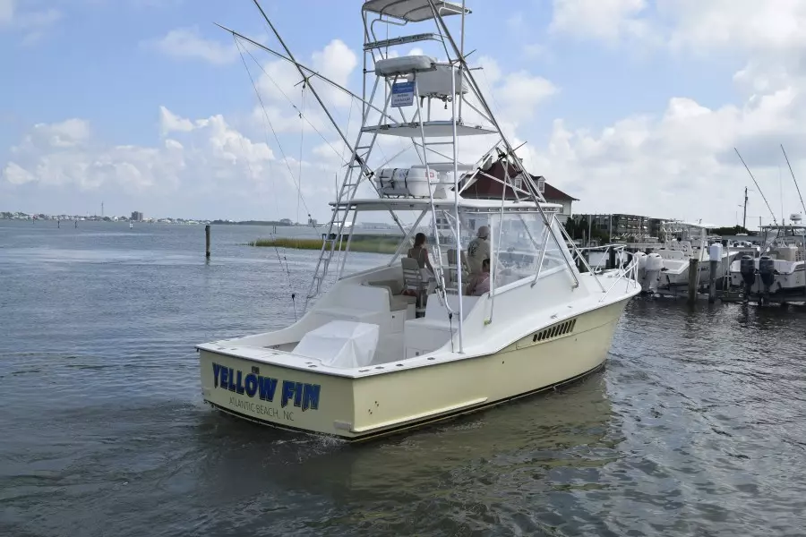 Yellow Fin 36ft Hatteras Yacht For Sale