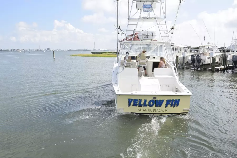 Yellow Fin 36ft Hatteras Yacht For Sale