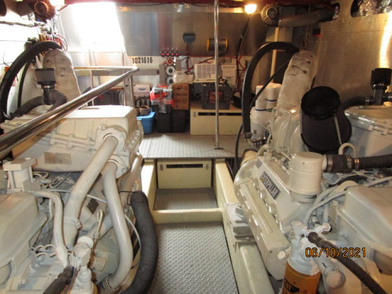 55' Symbol engine room aft
