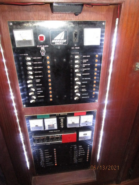 51' Morgan electrical panel