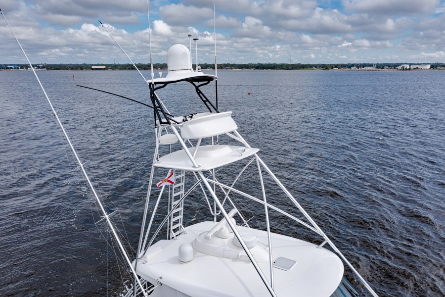 2020 Viking 72 Enclosed Bridge Born2Run Yacht For Sale