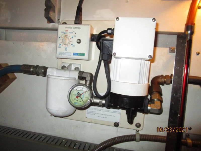 45' Symbol fuel polishing system