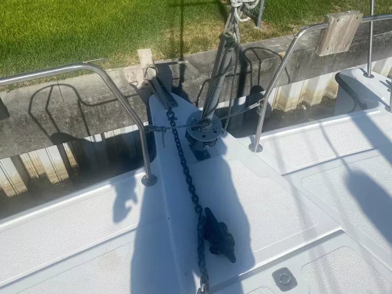 Bow Genoa Furler And Anchor