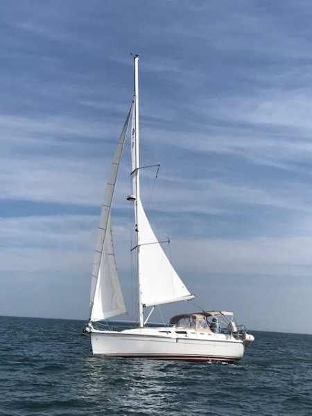 38' Marlow-Hunter underway