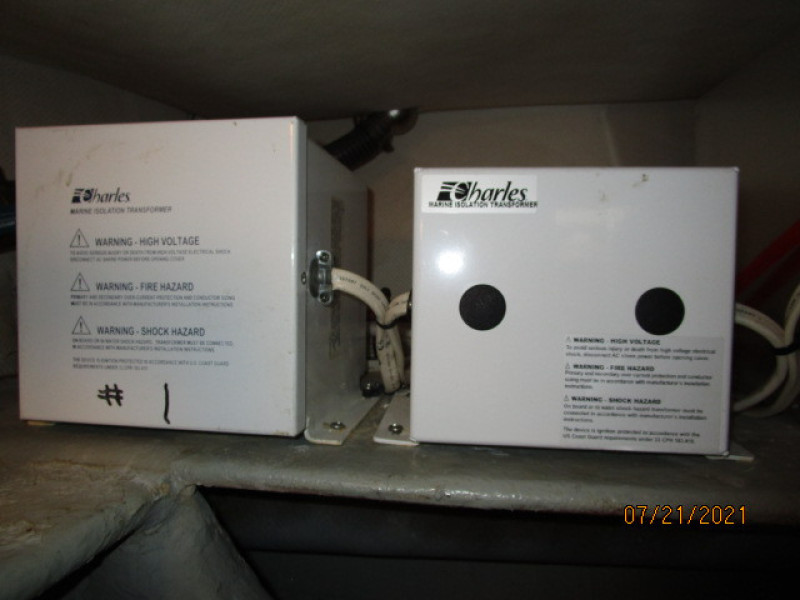 34' Mainship isolation transformer