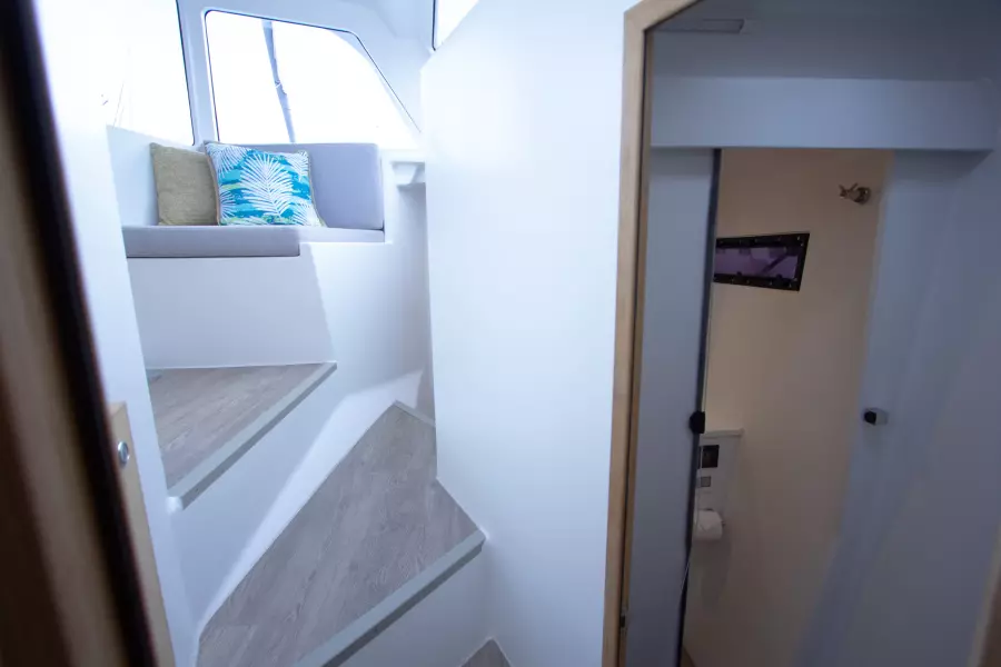 VIP Cabin Looking Forward and Guest Head