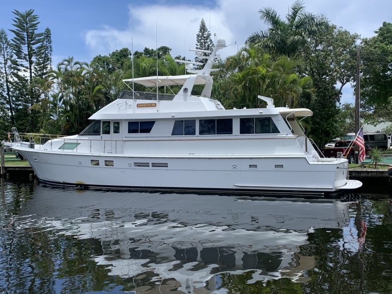 70' 1988 Hatteras 70 Cockpit Motor Yacht