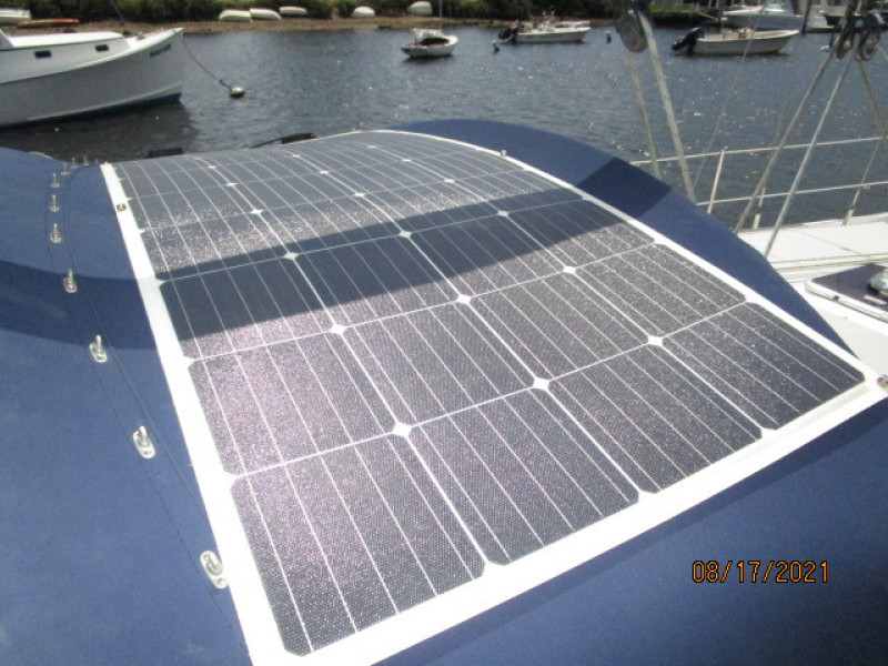 34' Catalina solar panel