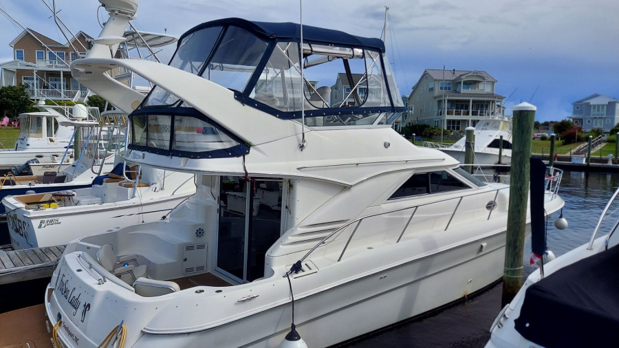 2001 Sea Ray 400 Sedan Bridge