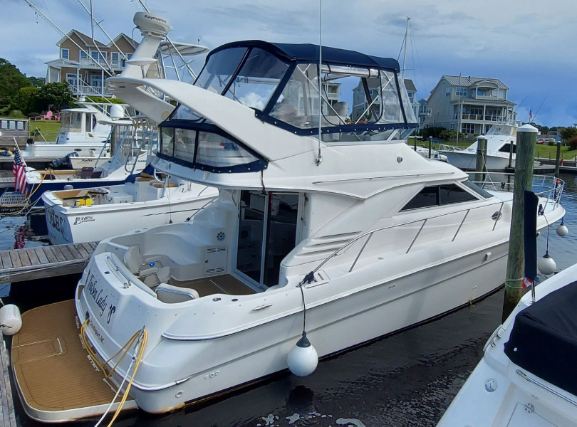 2001 Sea Ray 400 Sedan Bridge
