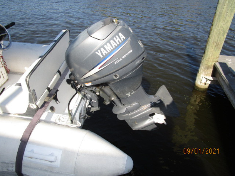 43' Mainship tender outboard
