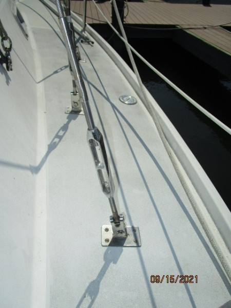 31' Cal standing rigging