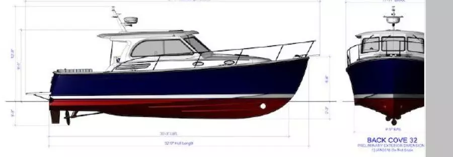 2018 Back Cove 32