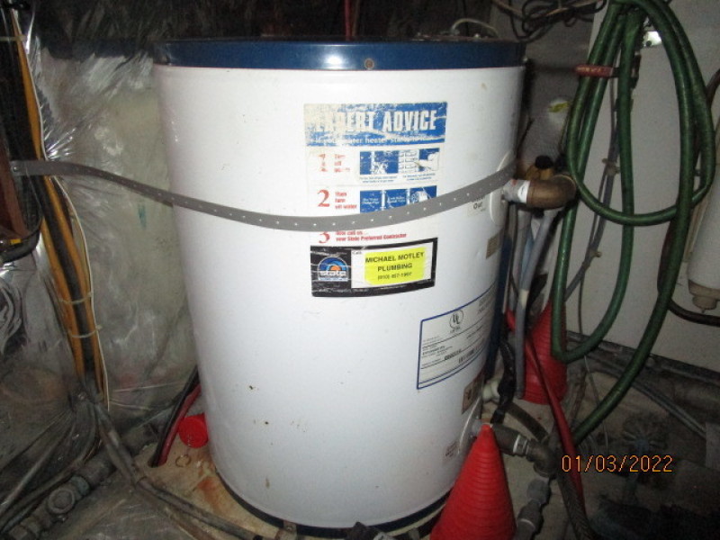 43' Jefferson water heater